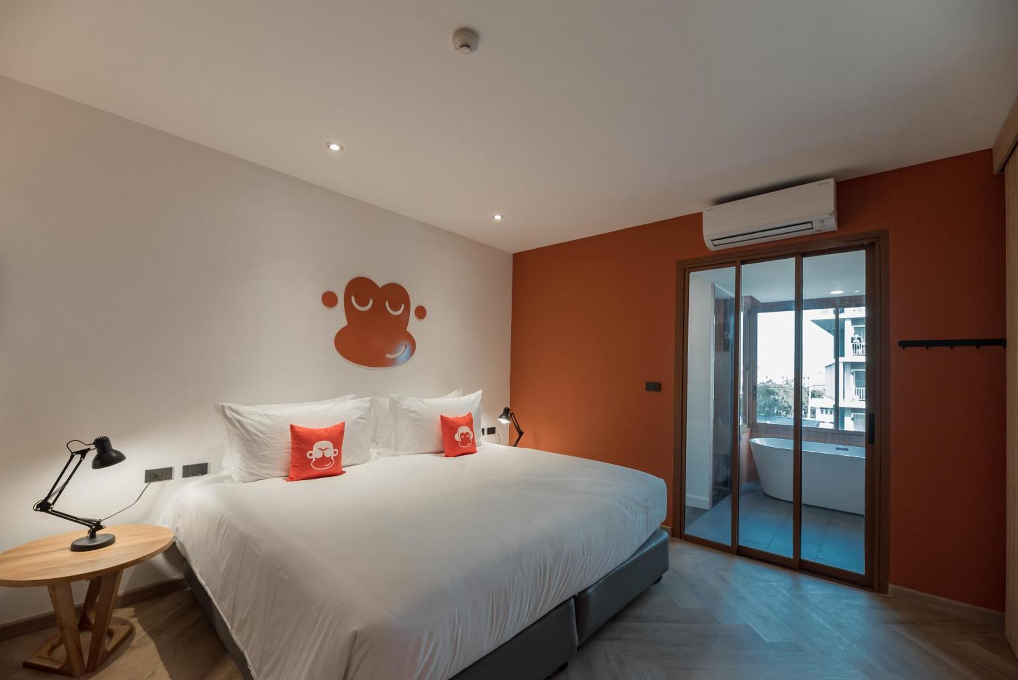 Blu Monkey Hub And Hotel Bangsaen Eksteriør bilde