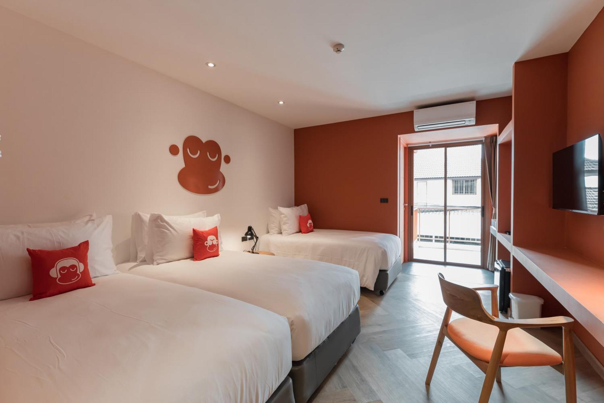 Blu Monkey Hub And Hotel Bangsaen Eksteriør bilde