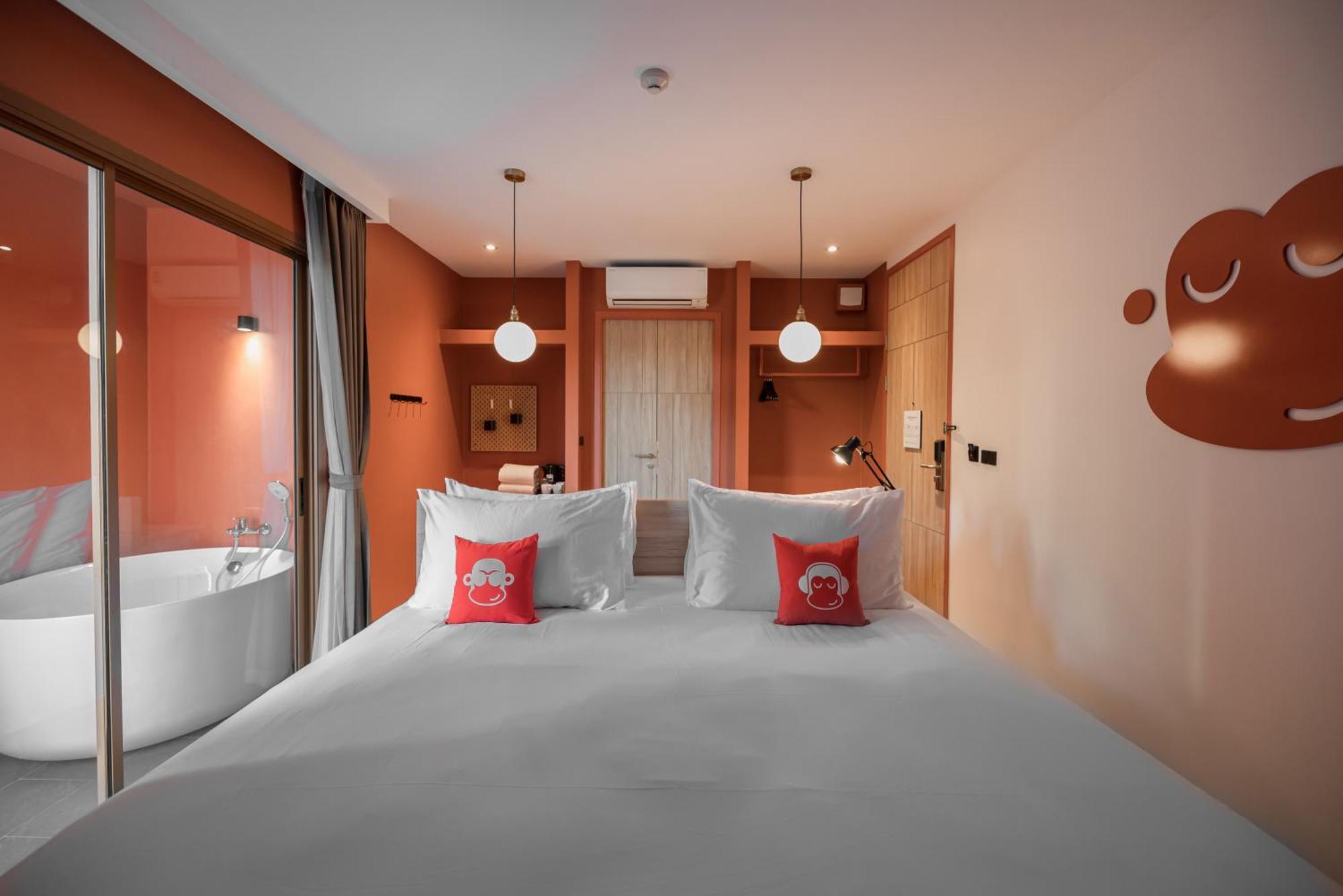 Blu Monkey Hub And Hotel Bangsaen Rom bilde